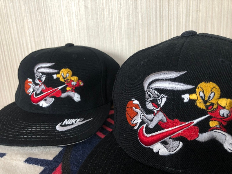 나이키X 루니 툰 벅스바니VS트위티버드 올드스쿨 90's빈티지모자/스냅백--4