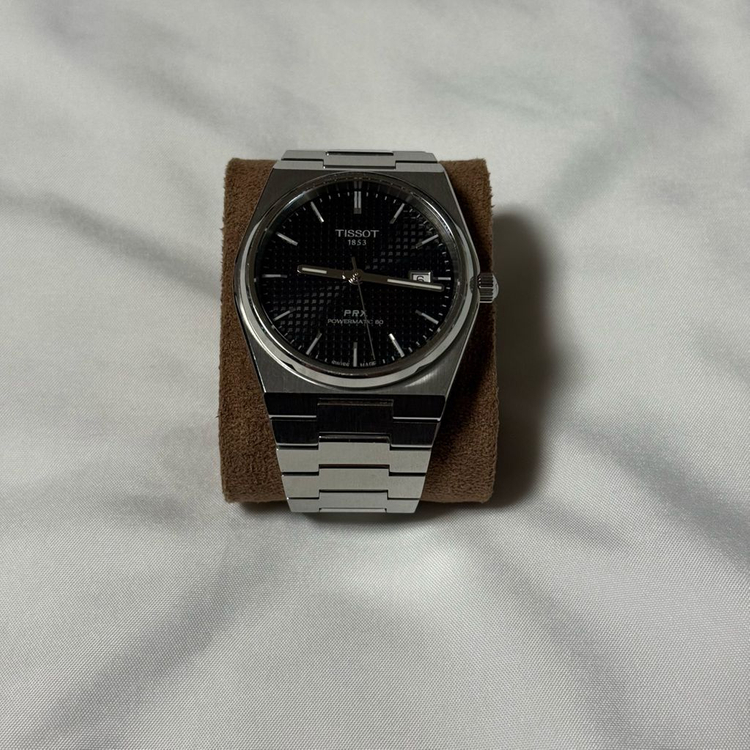 티쏘 PRX 파워매틱 80 오토매틱 검판 40mm 판매합니다--1