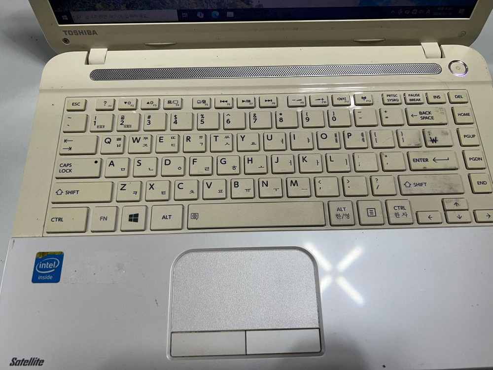(무료배송)도시바 화이트 노트북 PC 가정&사무용 이미지