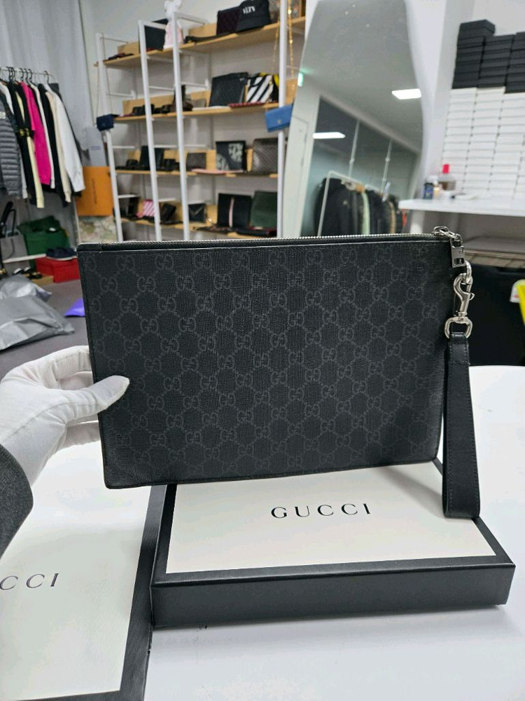 [A급컨디션] 구찌 킹스네이크 클러치백--1