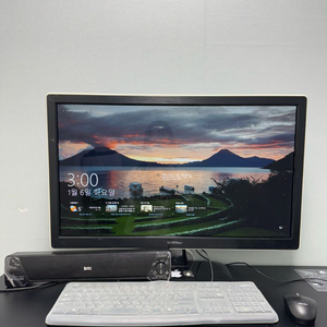 데스크탑 PC 풀세트 + 27인치 모니터 + 스피커