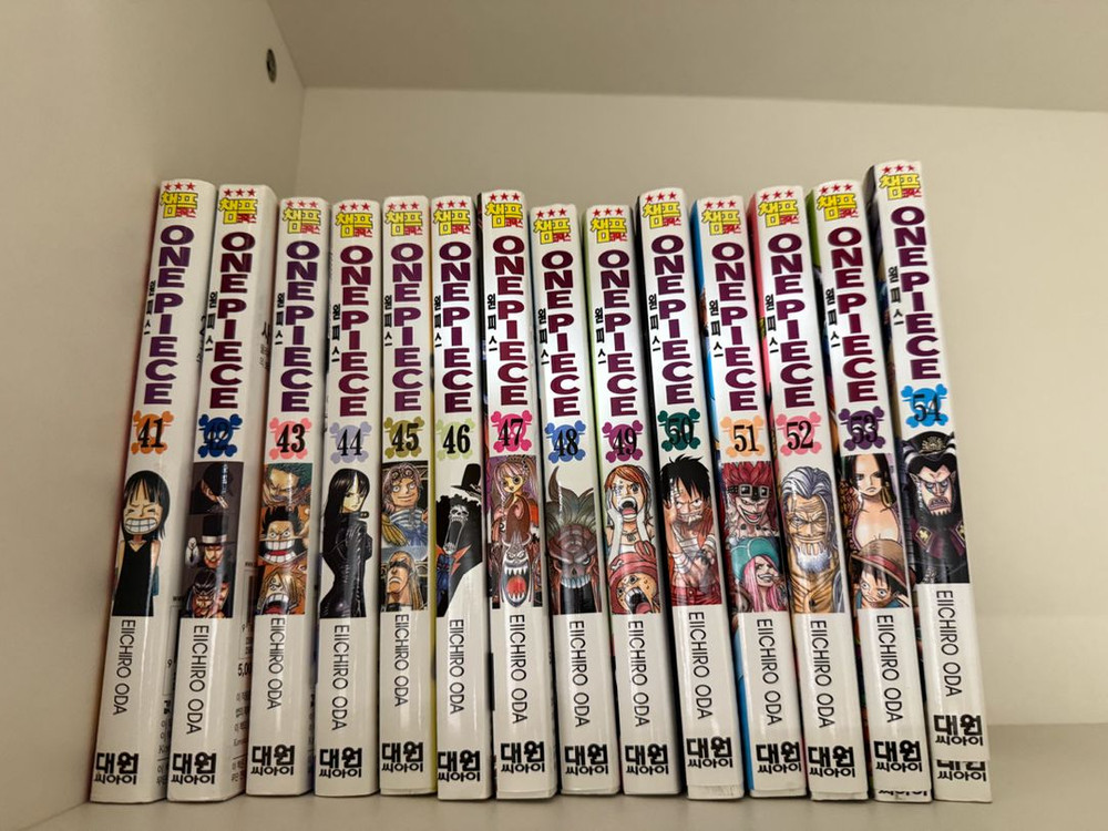 원피스 만화책 1~54권 팝니다--1