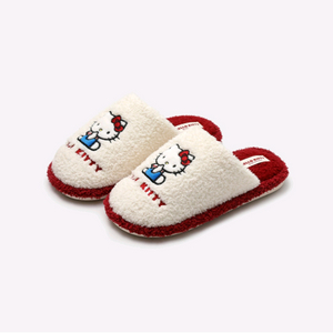 산리오 헬로키티 털 슬리퍼 실내화 240-250