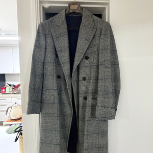 [52] 링자켓x안드레아서울 글렌체크 폴로코트 폭스브라더스원단