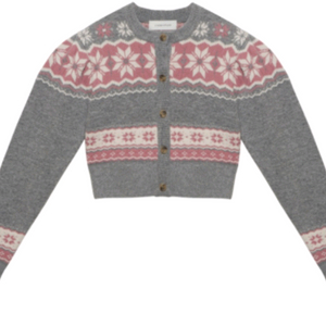 인스톤트펑크 자가드 울가디건