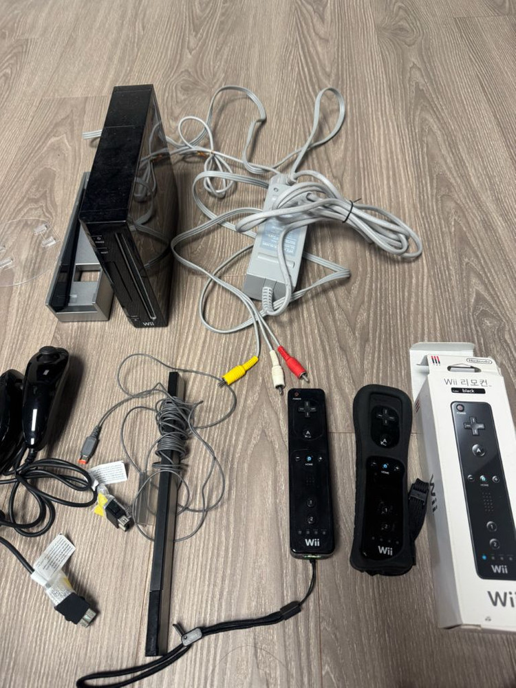 닌텐도 wii 눈치크 리모콘 포함--3