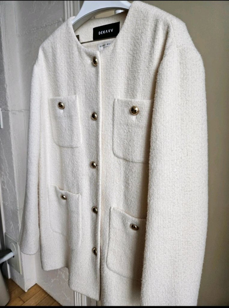 데카브 울블렌디드 반코트 운포4만원--2