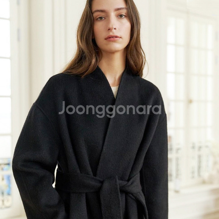 비뮤즈(B.MUSE) 베뉴엣 알파카 울 세르코트 프리사이즈 새상품--1