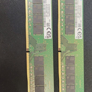 삼성 메모리 DDR4 32GB 메모리 2개 이미지