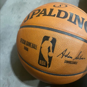 스팔딩 천연가죽 NBA 공인구 농구공 리그 실사용구 이미지