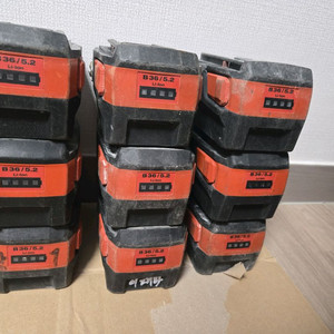 힐티 배터리 36v 5.2ah 팜. 17-19년식