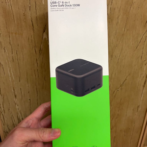미개봉 벨킨 USB-C 6-in-1 코어 GaN 독 130W