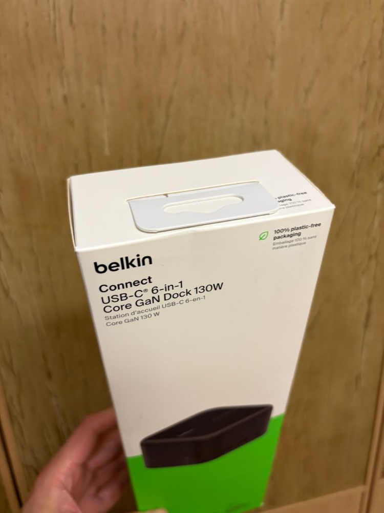 미개봉 벨킨 USB-C 6-in-1 코어 GaN 독 130W 이미지