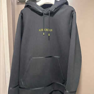 에어조던 리마스티드 풀오버 후디 블랙 L