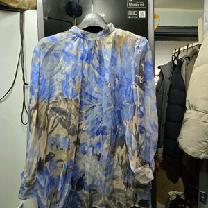 모조에스핀실크100 몇번착용안함 블라우스