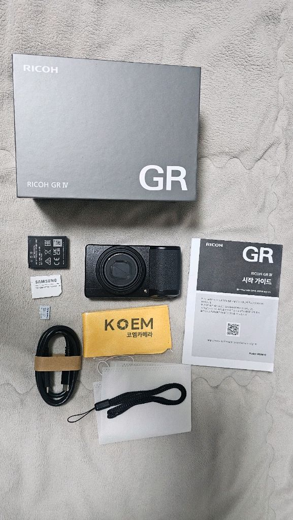 리코 GR4디지털카메라 이미지