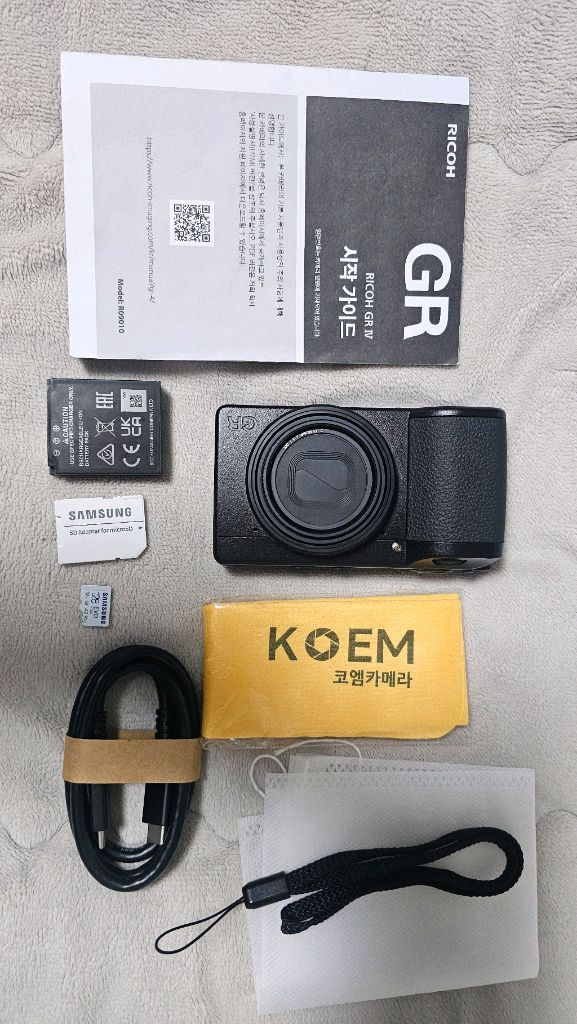 리코 GR4디지털카메라 이미지