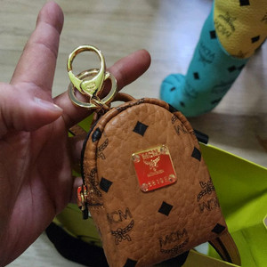 MCM 키링 카드지갑