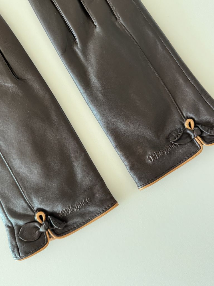 [새상품] 여성 가죽 장갑--3