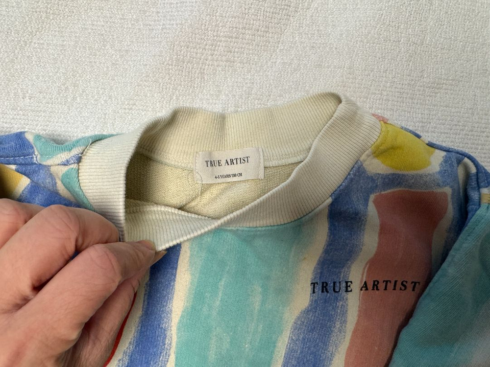 트루아티스트 컬러풀한 티셔츠 4-5y--4
