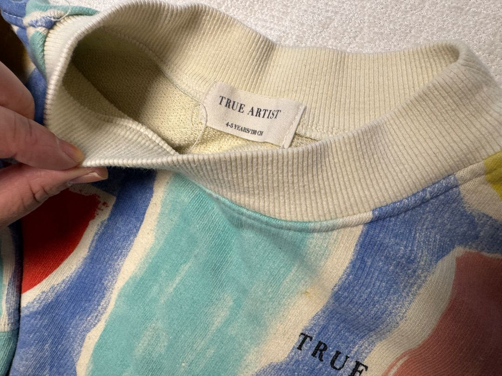 트루아티스트 컬러풀한 티셔츠 4-5y--5