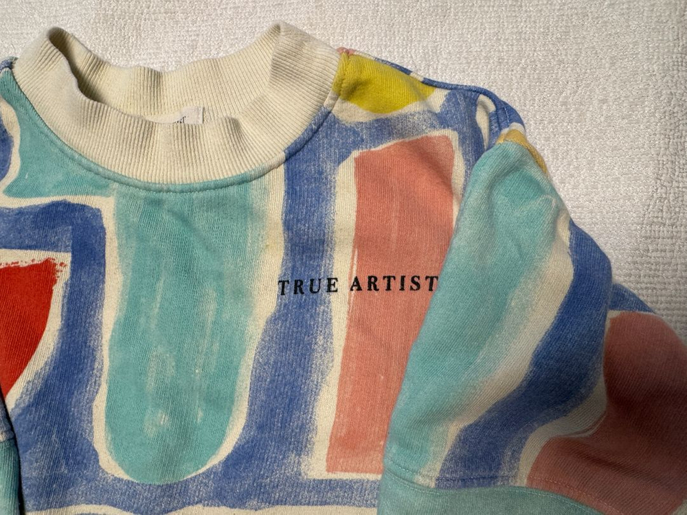 트루아티스트 컬러풀한 티셔츠 4-5y--6