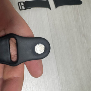 애플워치 에르메스 블랙 스포츠 스트랩 44mm