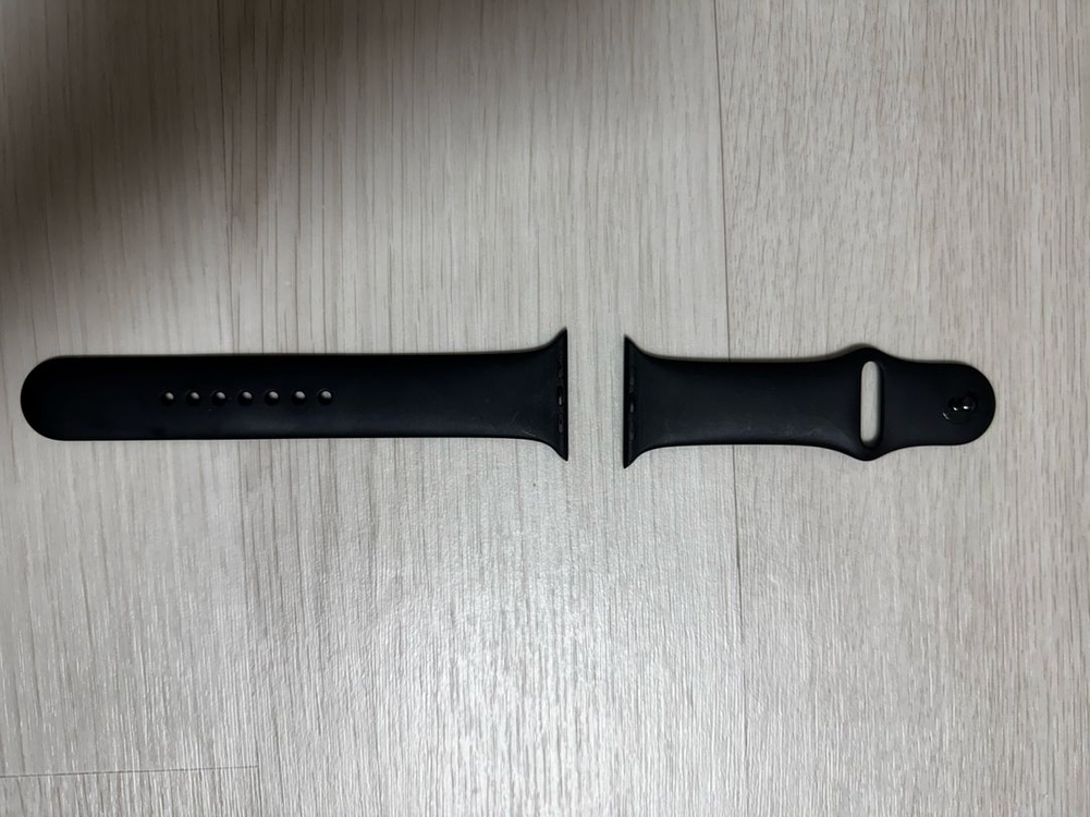 애플워치 에르메스 블랙 스포츠 스트랩 44mm 이미지
