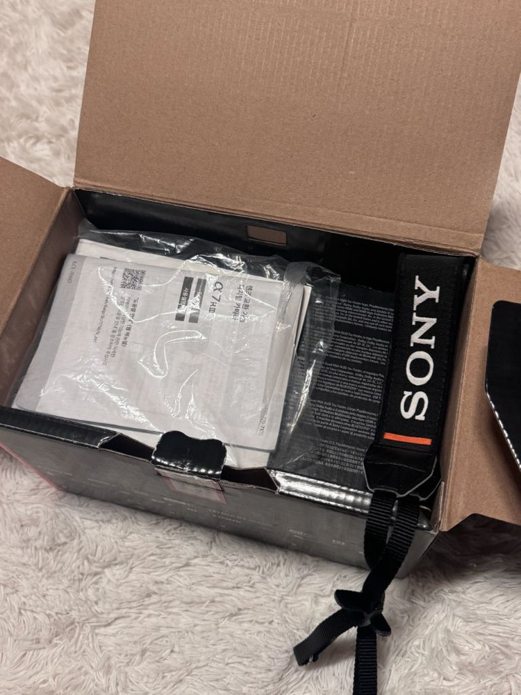 소니 a7r3 바디 풀박스 + 128GB sd카드--4