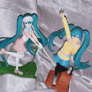 보컬로이드 하츠네 미쿠 홀리데이 시리즈 골프 등산 미소녀 피규어 일괄 이미지