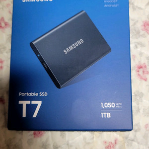 삼성 외장ssd t7 미개봉팝니다
