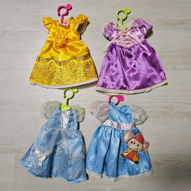 베이비돌 라푼젤 구푼젤 황금발 + 옷,신발 일괄--2