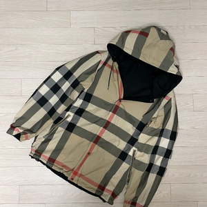 [ M ] 버버리 리버시블 체크 바람막이 자켓 새상품급