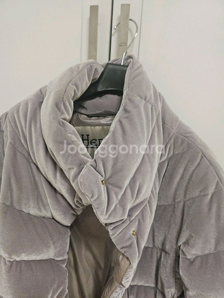 에르노 인기벨벳패딩66(처분가)--2