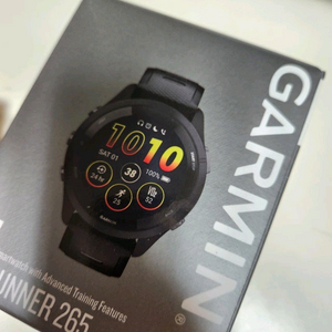 가민 포러너 265 블랙 미사용 새상품
