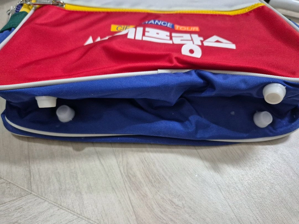 떨이 미사용 빈티지 골동품 씨에프랑스 여행용 크로스 이미지
