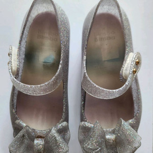 빔보빔바 은색 글리터 여아구두 슈즈 170