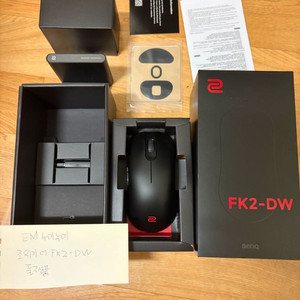 조위기어 FK2-DW 무선 게이밍 마우스 (3주사용)
