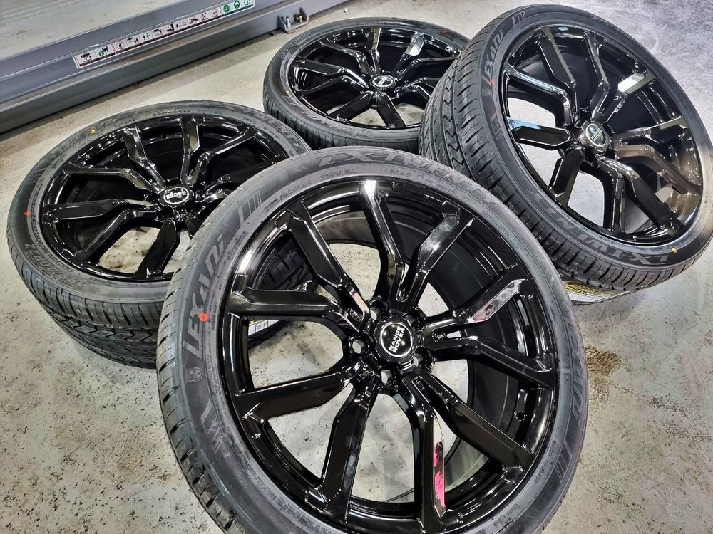 레인지로버 스포츠 SVR 스타일 22인치 신품휠타이어--1