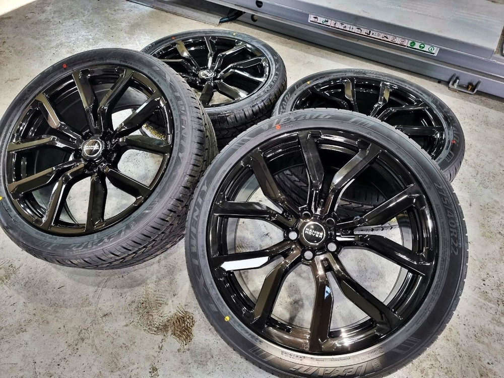 레인지로버 스포츠 SVR 스타일 22인치 신품휠타이어--3