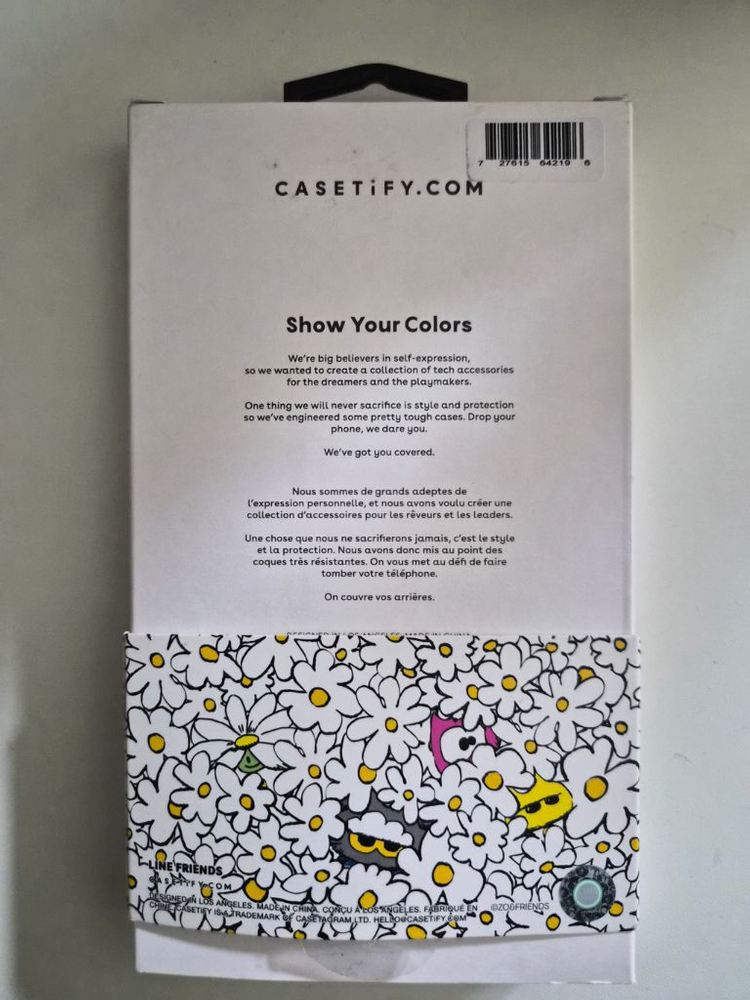 케이스티파이 조앤프렌즈 케이스 맥세이프 콜라보 범퍼 하드 케이스 1, 갤럭시Z 플립7 이미지