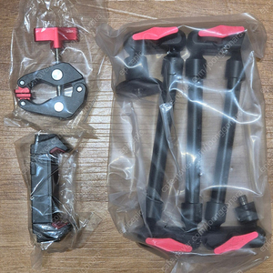 다용도 집게 거치대 매직 암 3단 관절 클램프 새상품