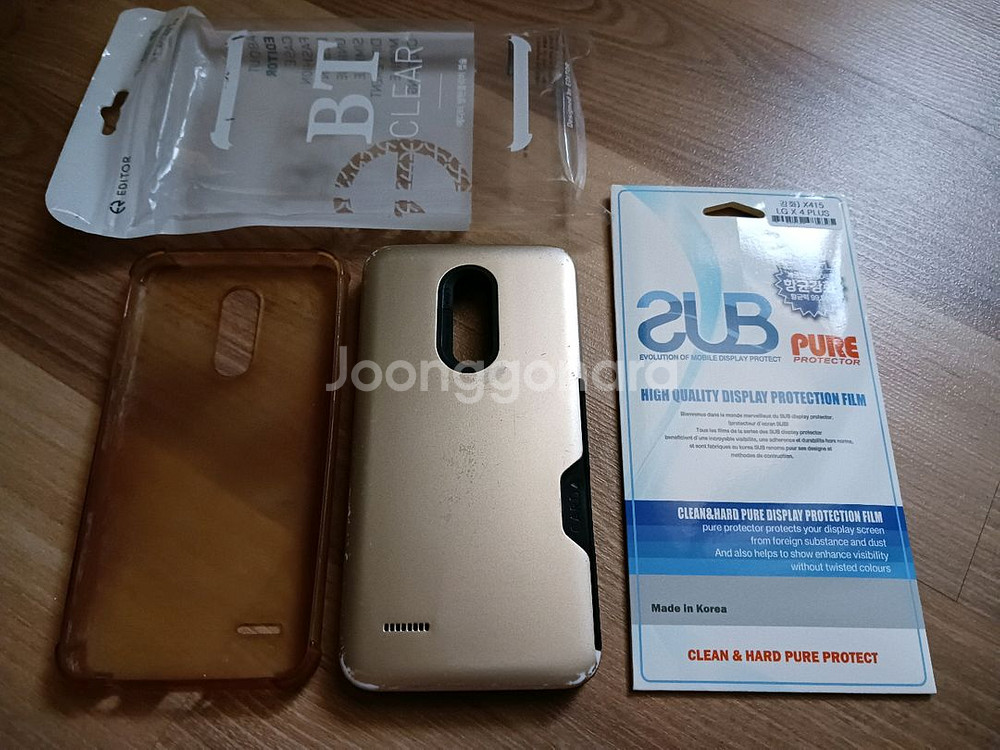 LG X4 Plus 액정필름 1개 & 케이스 2개--0