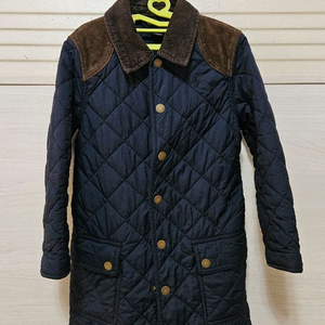 폴로 여아 롱퀄팅잠바 6x