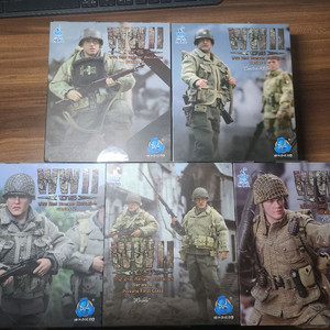 디드 DID 라이언일병구하기 5개세트 팝니다. 1/12액션피규어