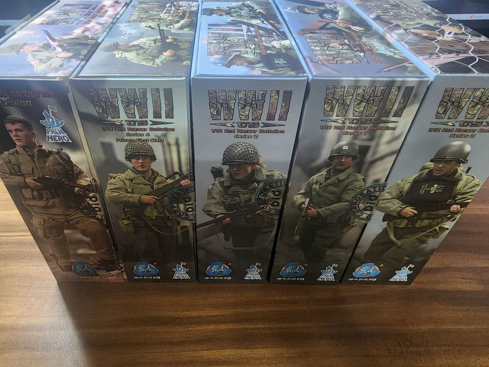 디드 DID 라이언일병구하기 5개세트 팝니다. 1/12액션피규어--1