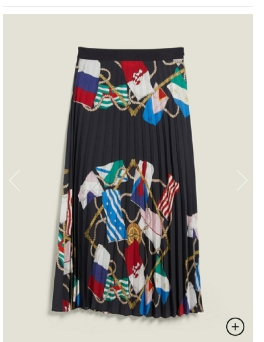 산드로 SANDRO 국기 스커트 1 사이즈 정품--1