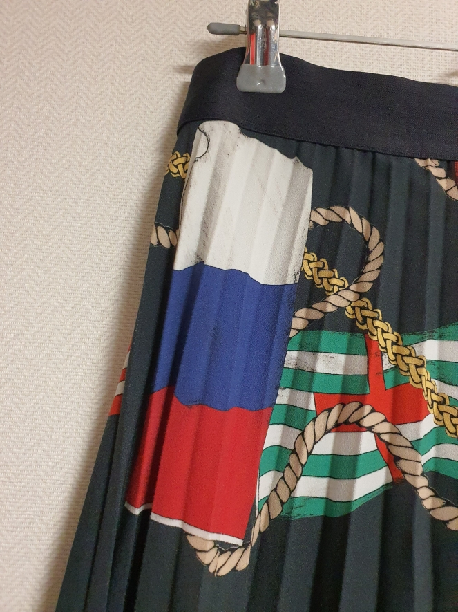 산드로 SANDRO 국기 스커트 1 사이즈 정품--5