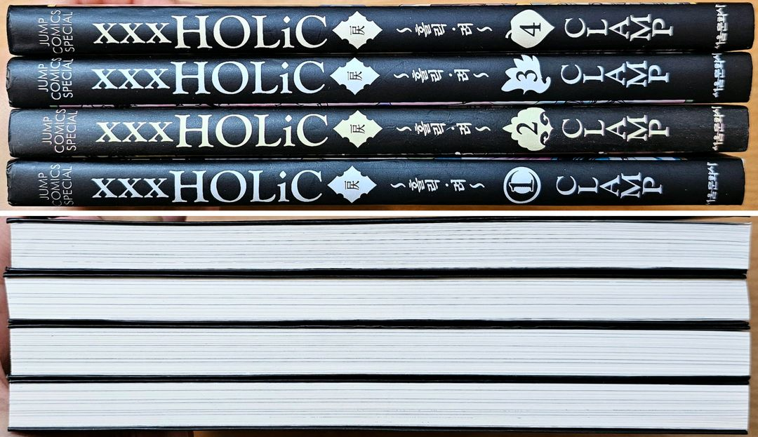 [초판][특전] CLAMP 클램프 xxx 홀릭 려 성전 츠바사 사쿠라 일러스트 카드 고전 xxx홀릭 유코 도메키--3