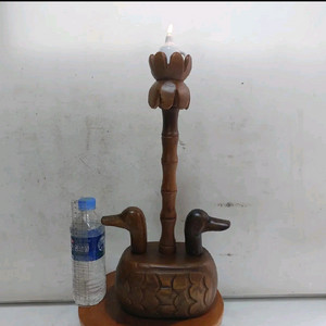 추억의 오리등잔대와 호롱 - 민속품. 근대사. 소품